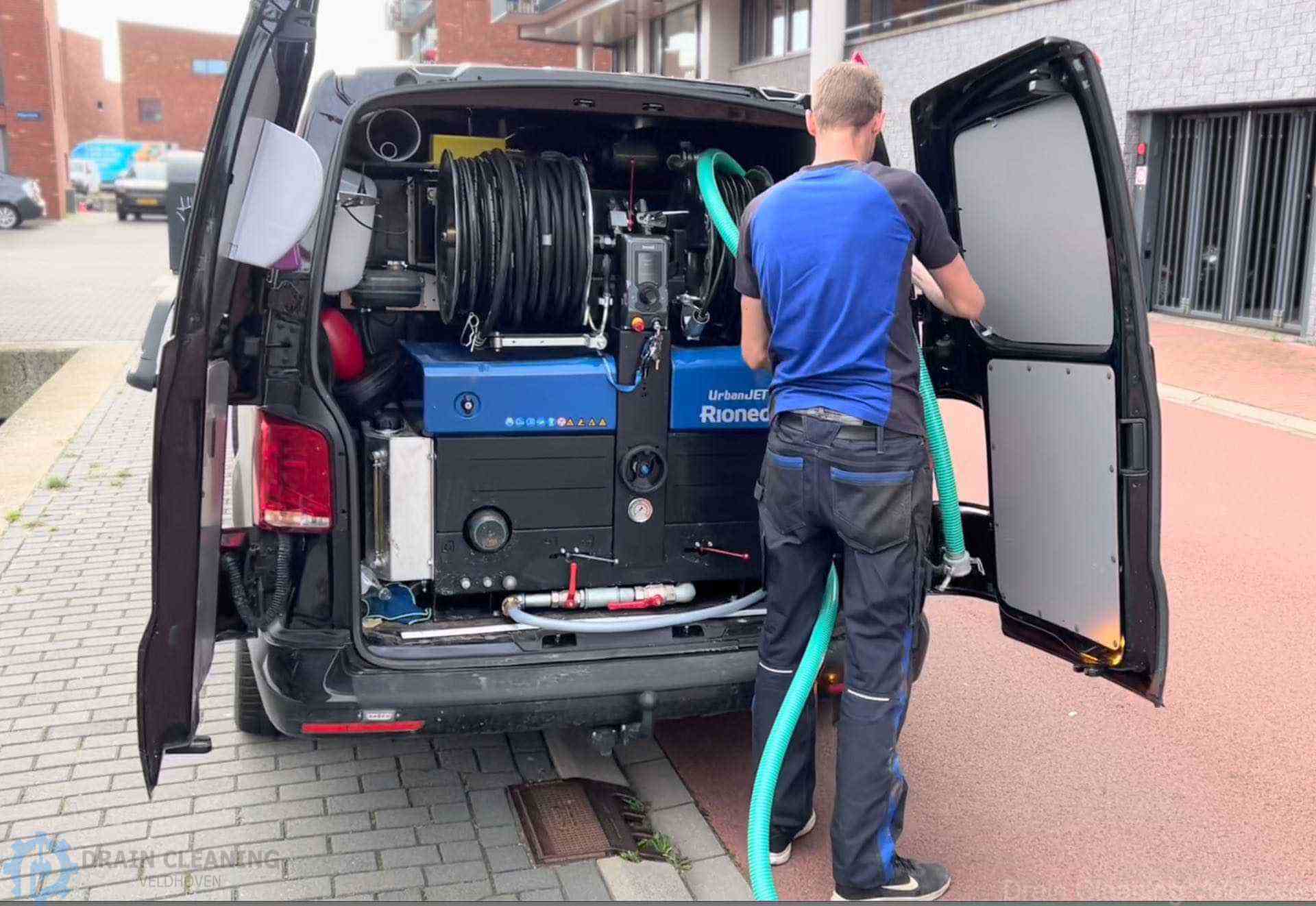 Sewer high pressure machine Veldhoven